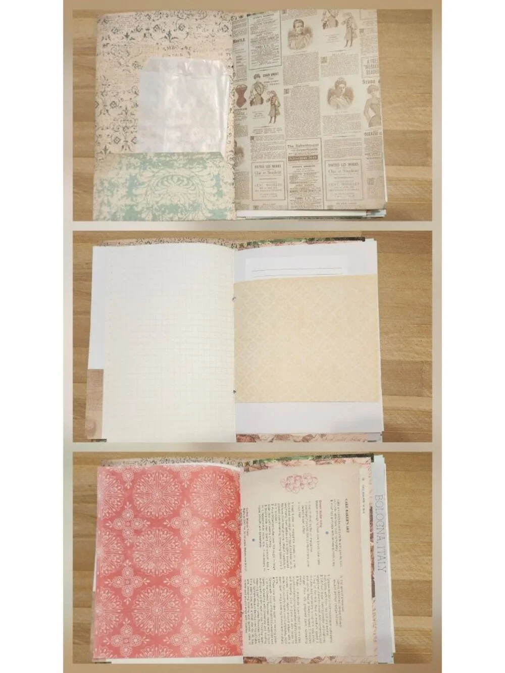 Handmade junk journal